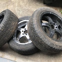 4 Bruzer Suv Rims On Tires 