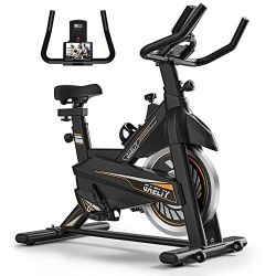 Exercise Bike, Stationary Bikes for Home Indoor Cycling Bike Cycle Bike with With Digital Display & Comfortable Seat Cushion