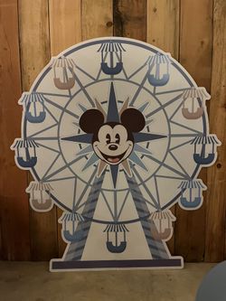 Mickey Mouse Farris Wheel Sign