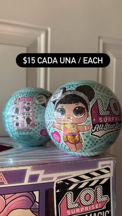 LOL SURPRISE ALL STAR SPORT $15 Each / Cada Una 