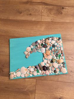 SHELL & SEAGLASS WAVE