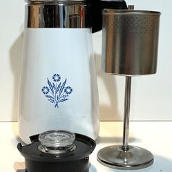 Vintage Corning Ware 9 Cup Percolator 