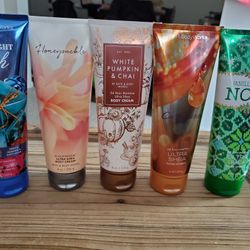 New B & B Body Lotions. Each