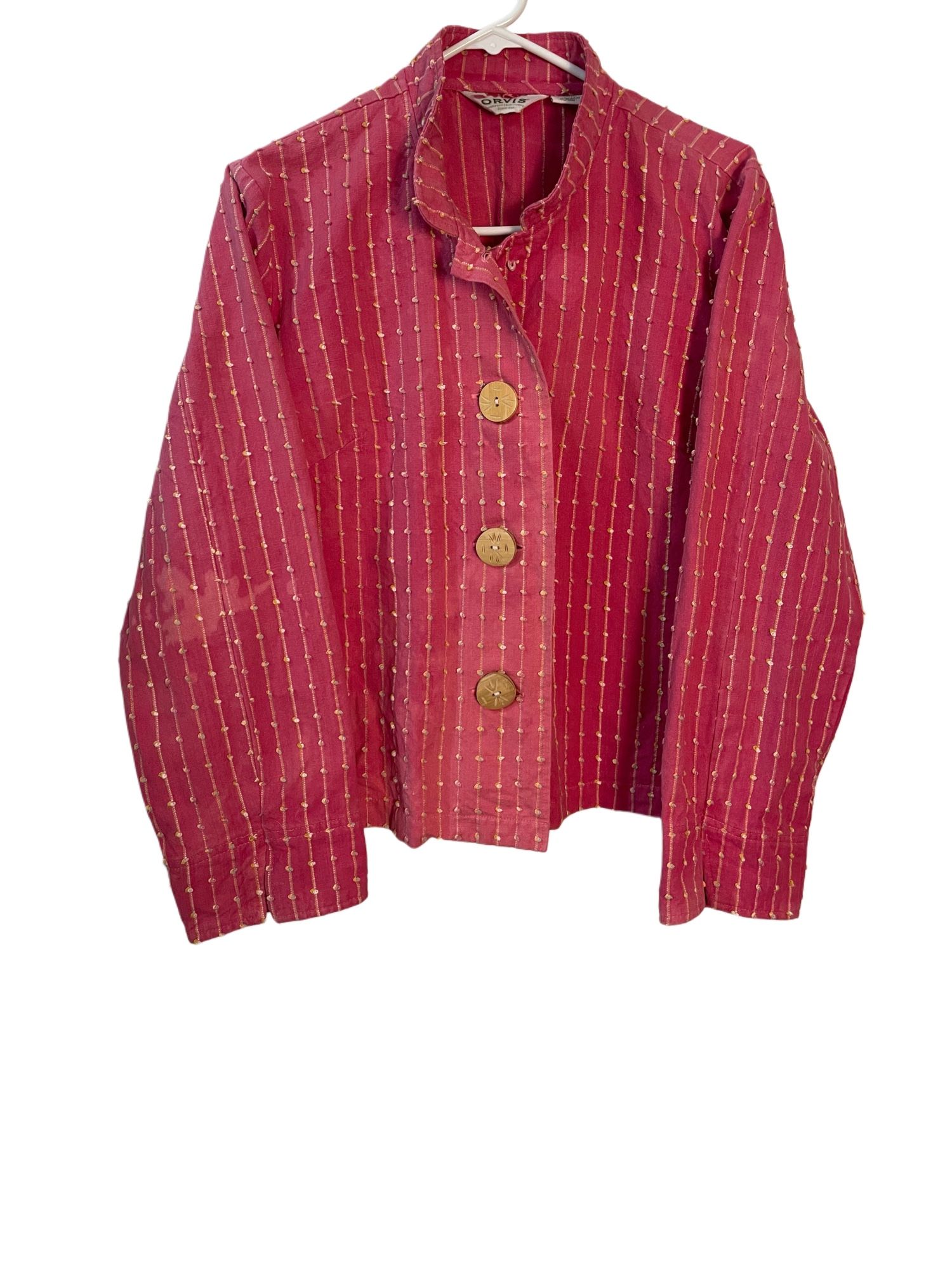 Orvis Women’s Pink Jacket Size Large