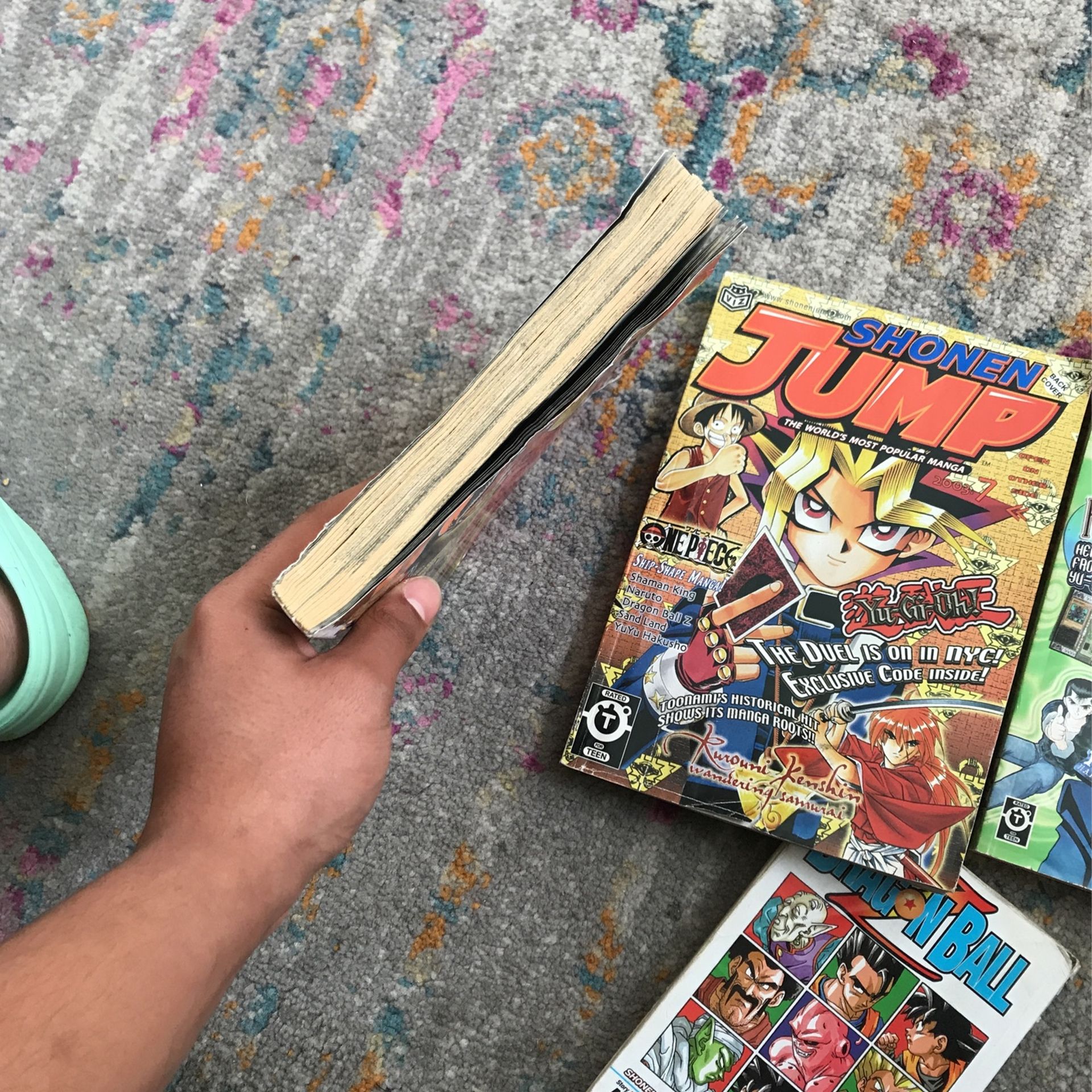 Collecter Items, Shonen Jump manga
