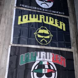Used Lowriders Flags Size 5’x3’