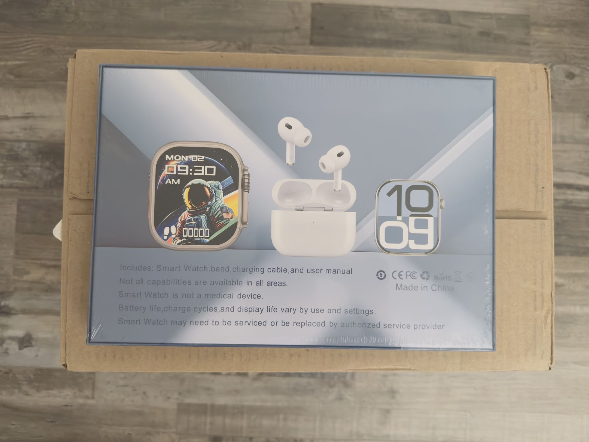 dmes h7000 series 10 Smart Watch And Earbud