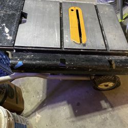 Table Saw RIDGID Buenas Condiciones 