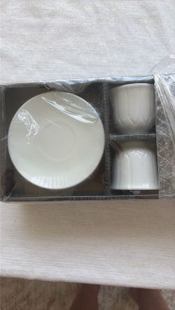 Elegant 12-Piece Porcelain Coffee Cup Set with