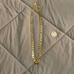 22” Gold Plated Figaro