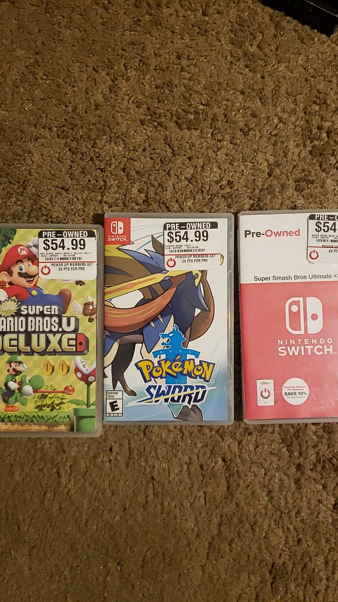 Nintendo Switch games