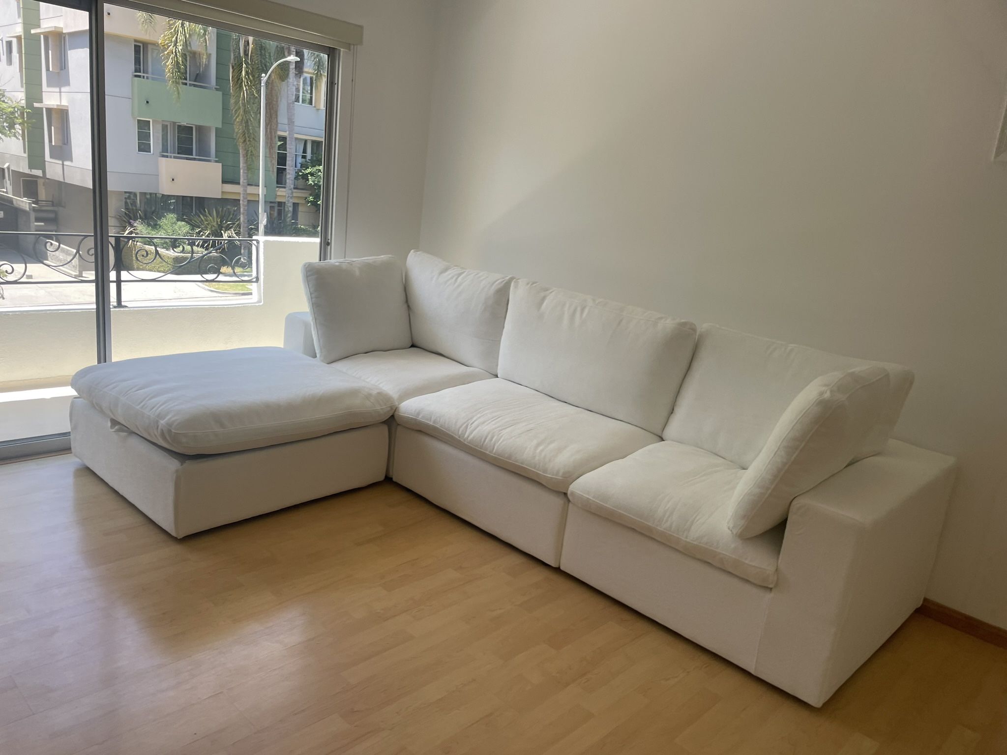 White Cloud Sectional Couch