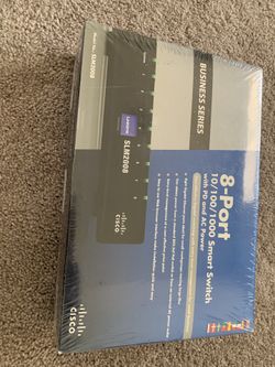 Linksys SLM2008 8 port Gigabit Switch