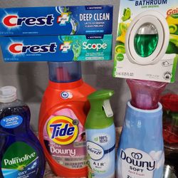 Tide Downy Crest Palmolive Paquete De Limpiesa $25