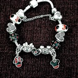 Mickey Mouse Hot Charms Bracelet On Sale Now 