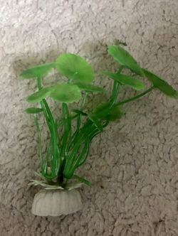 Plastic Aquarium Fish Tank Plant 