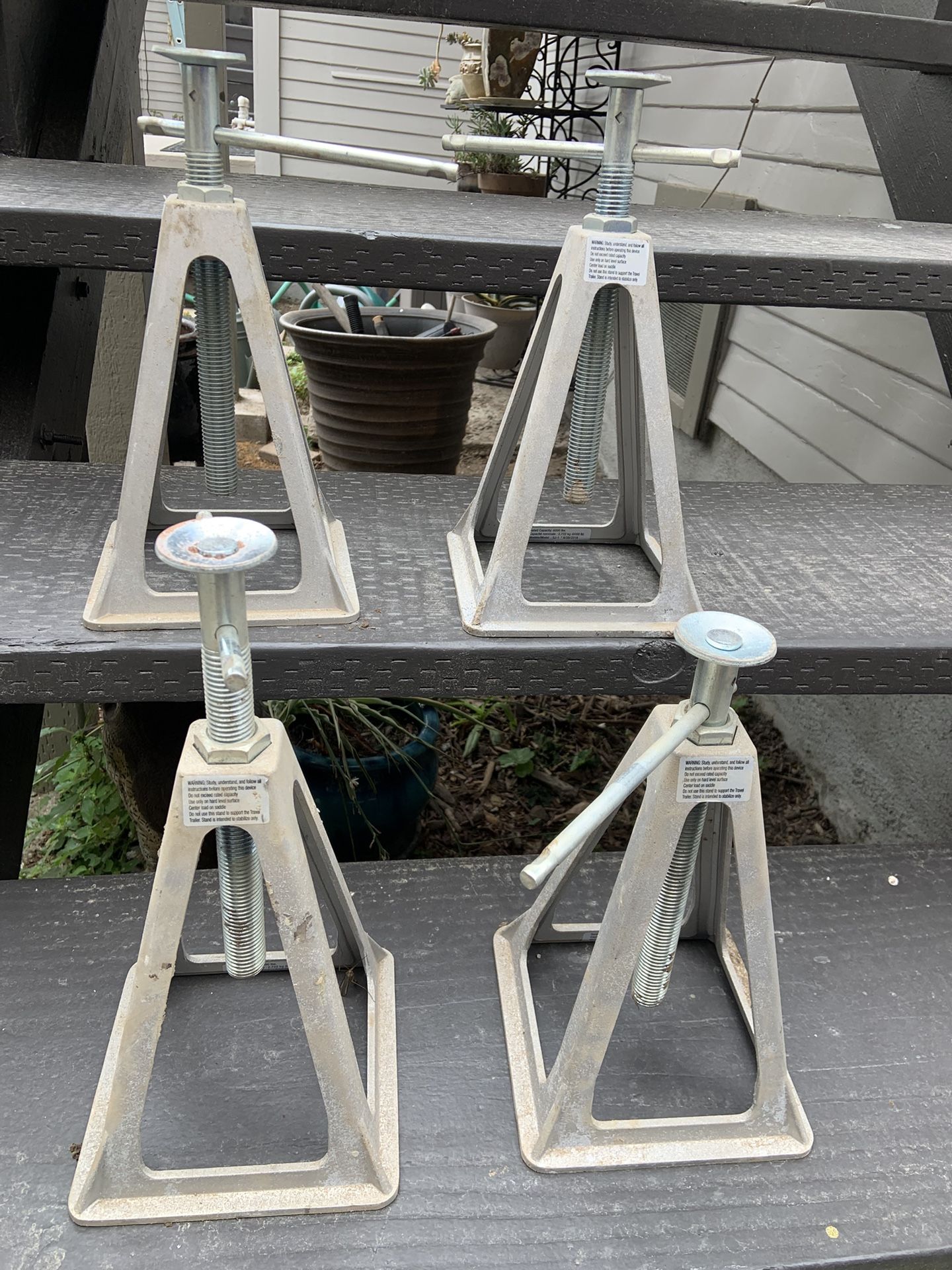 Camco Stack Jacks Stabilizing Trailer Jack Stands