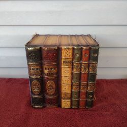 Vintage wooden book case 