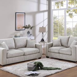 Comfortable Sofa and Loveseat Set 🔥🔥🔥🔥🔥on Sale