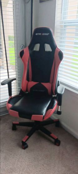 GTRACING Red and Black Ergonomic Gaming Chair