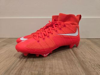 NIKE VAPOR EDGE 360 UNTOUCHABLE FOOTBALL CLEATS MENS...SZ 9.5...WORN 1X IN BOX