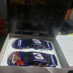 Dale Earnhardt Jr superman/ac Delco twin pack.  1999 limited edition 1:24 scale stock car twin pack. Comes in original box. Make Offer.