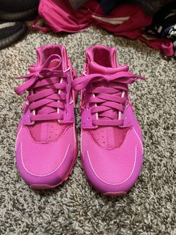 Pink Huarache Sneakers