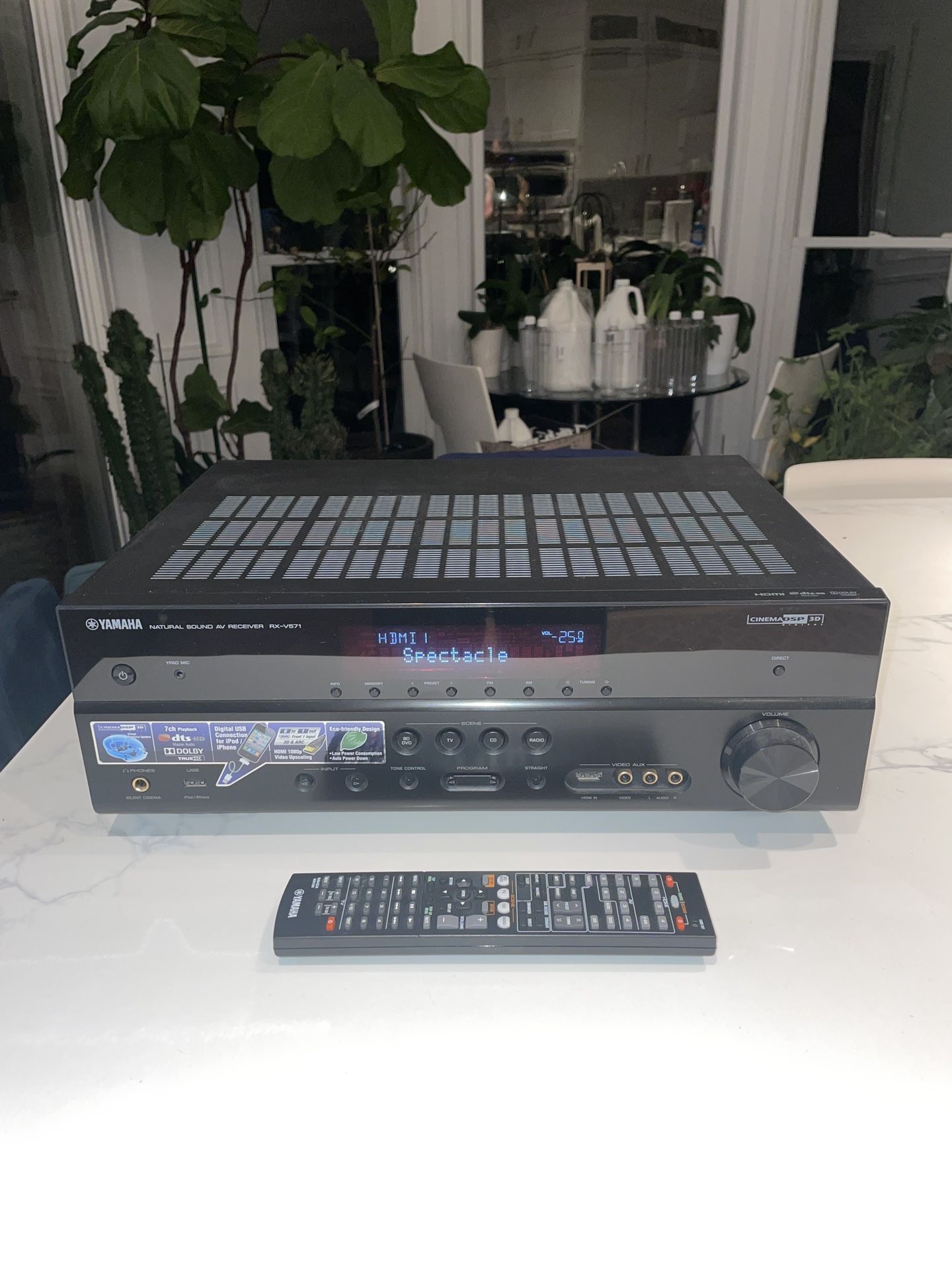 Yamaha RX-V571  Home Theater Surround Sound
