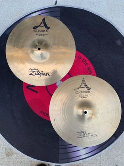 Zildjian A Custom 14” Hi Hats Drum Cymbals