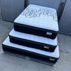 Full Size Mattress Pillow Top New 12”