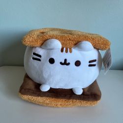 Pusheen Gund New Plush S’more Dessert Toy Food Plush Medium Size Soft Squishy