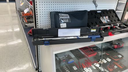 Quinn digital torque wrench, likely either the 1/2 in. drive