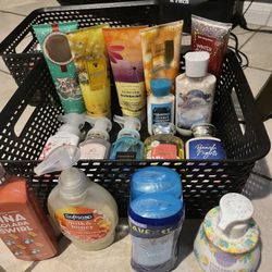 lotions and soaps