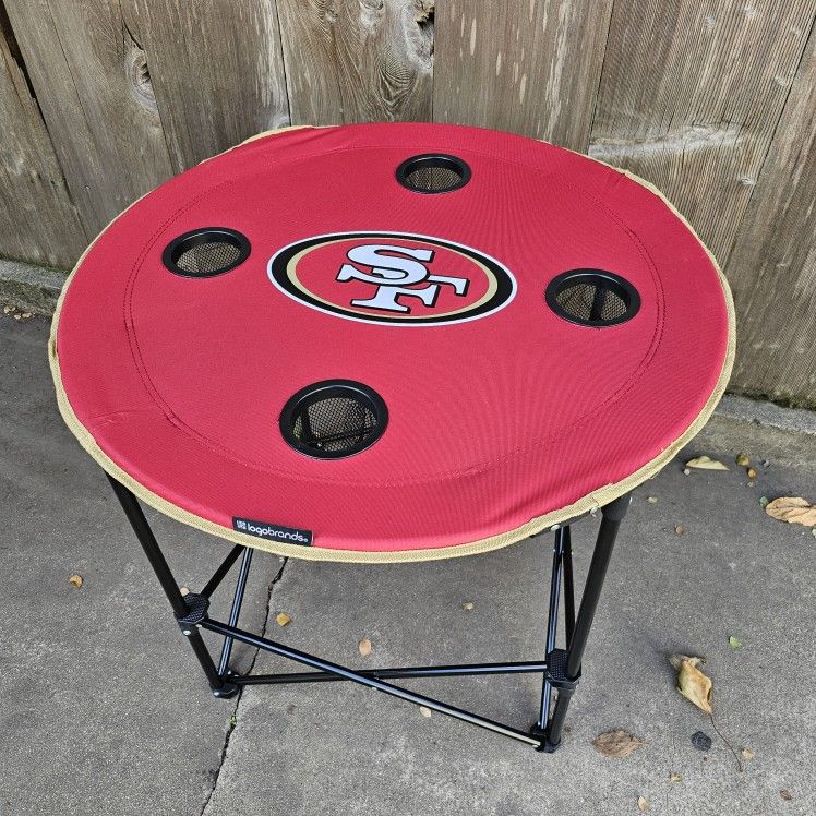 NEW! San Francisco 49ers Round Table