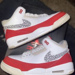 Air Jordan 3 Retro Tinker Hatfield University Red Size 10.5