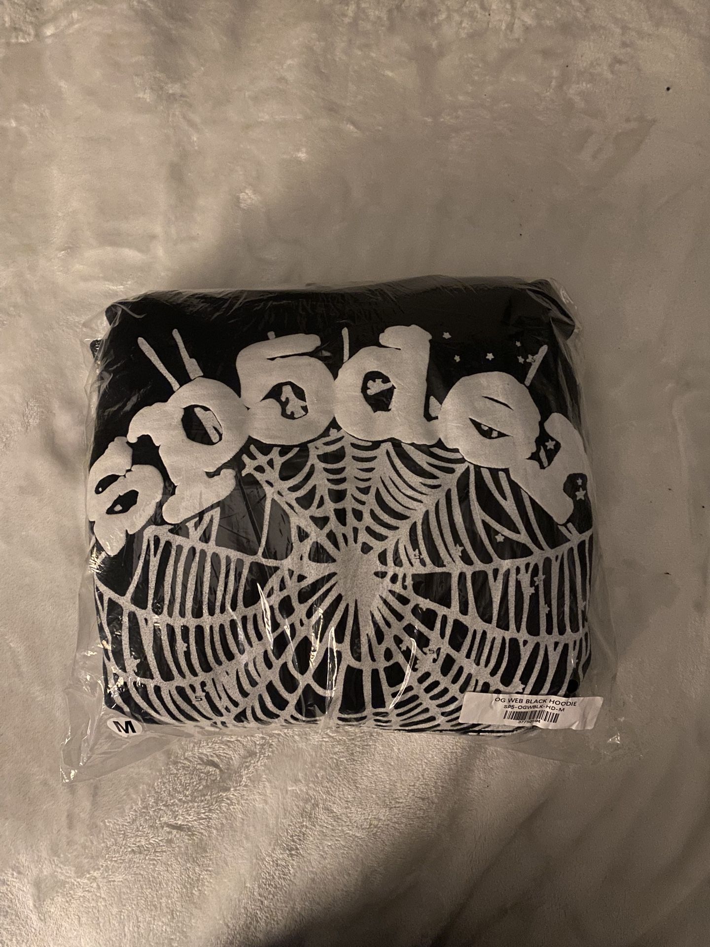 Spider Hoodie Black