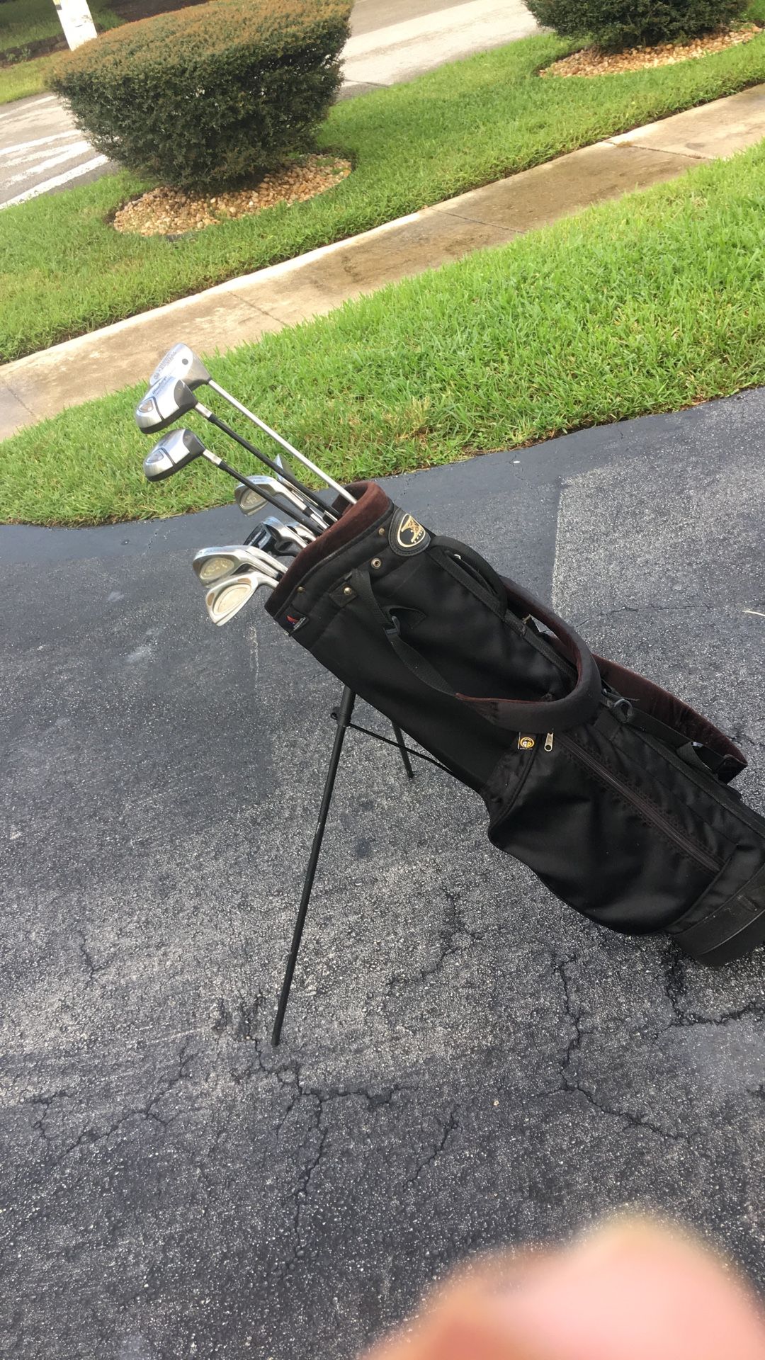 Mens Complete Golf Club Set Callaway Driver I Will Deliver Set