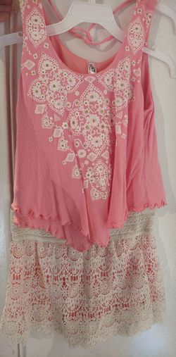 JCPenney Two piece Skirt Set Girls Size 14