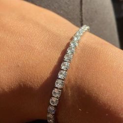 Moissanite Tennis Bracelet