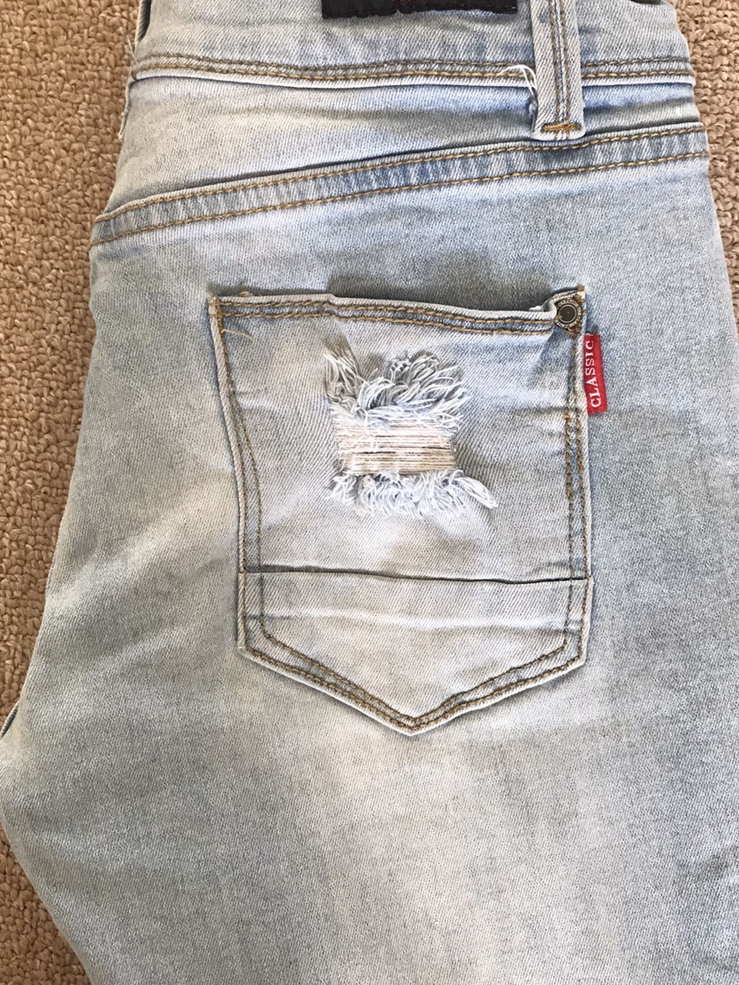 Size 3 Denim Ripped Jeans