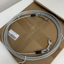 Tie out cable for dogs 20 Feet long