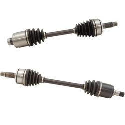 TRQ Front CV Axle Shaft Assembly Set Compatible with 2009-2013 Acura TSX 2008-2014 Honda Accord 2014