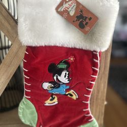 Original Mickey Holiday by Disney Vintage Stocking 