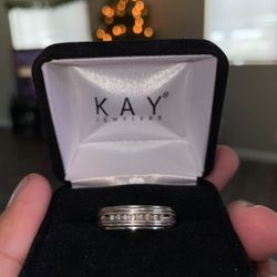 10WG Mens Wedding Band