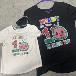 Cocomelon Birthday Shirts 