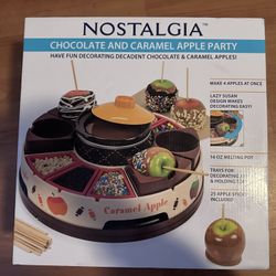 Chocolate And Caramel Apple Party Tray