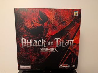 Jazwares SDCC 2024 Total Anime Eren Jaeger from Attack on Titan 6.5-inch LE 1000