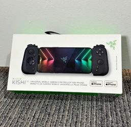 Razer Kishi V2 iPhone Mobile Gaming Controller - Lightning iOS Gamepad w/ Box
