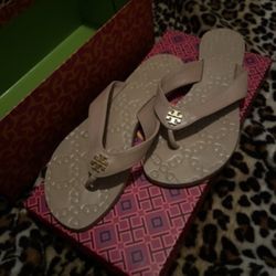 women’s tory burch sandals (size 5)