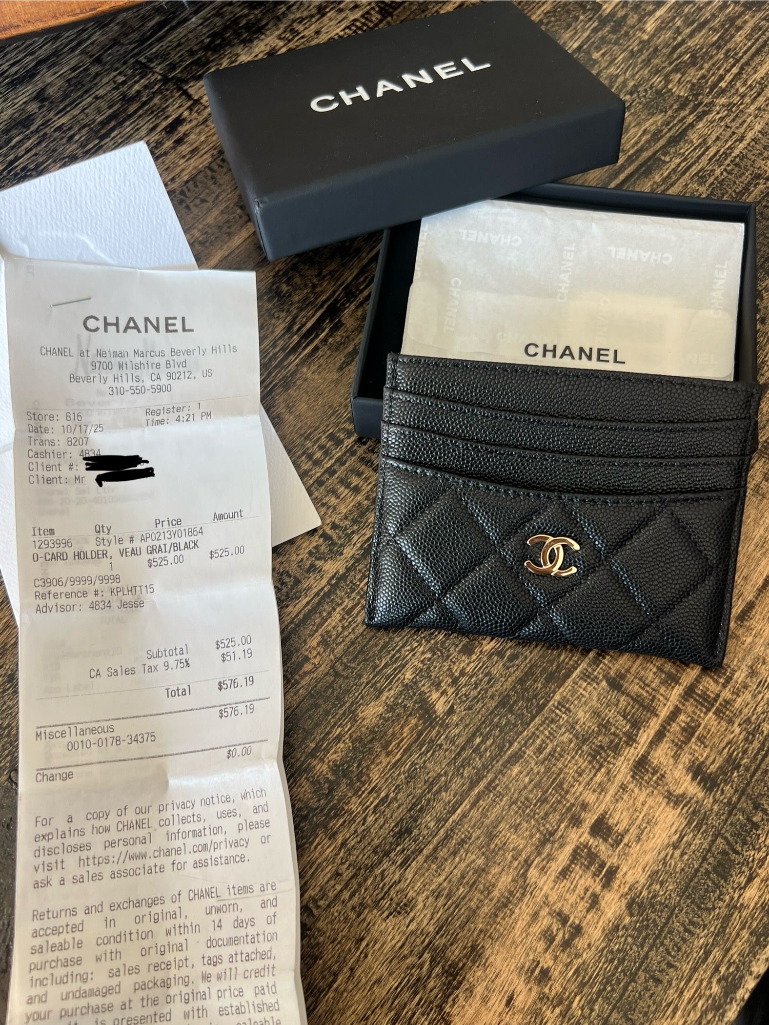 Chanel Wallet